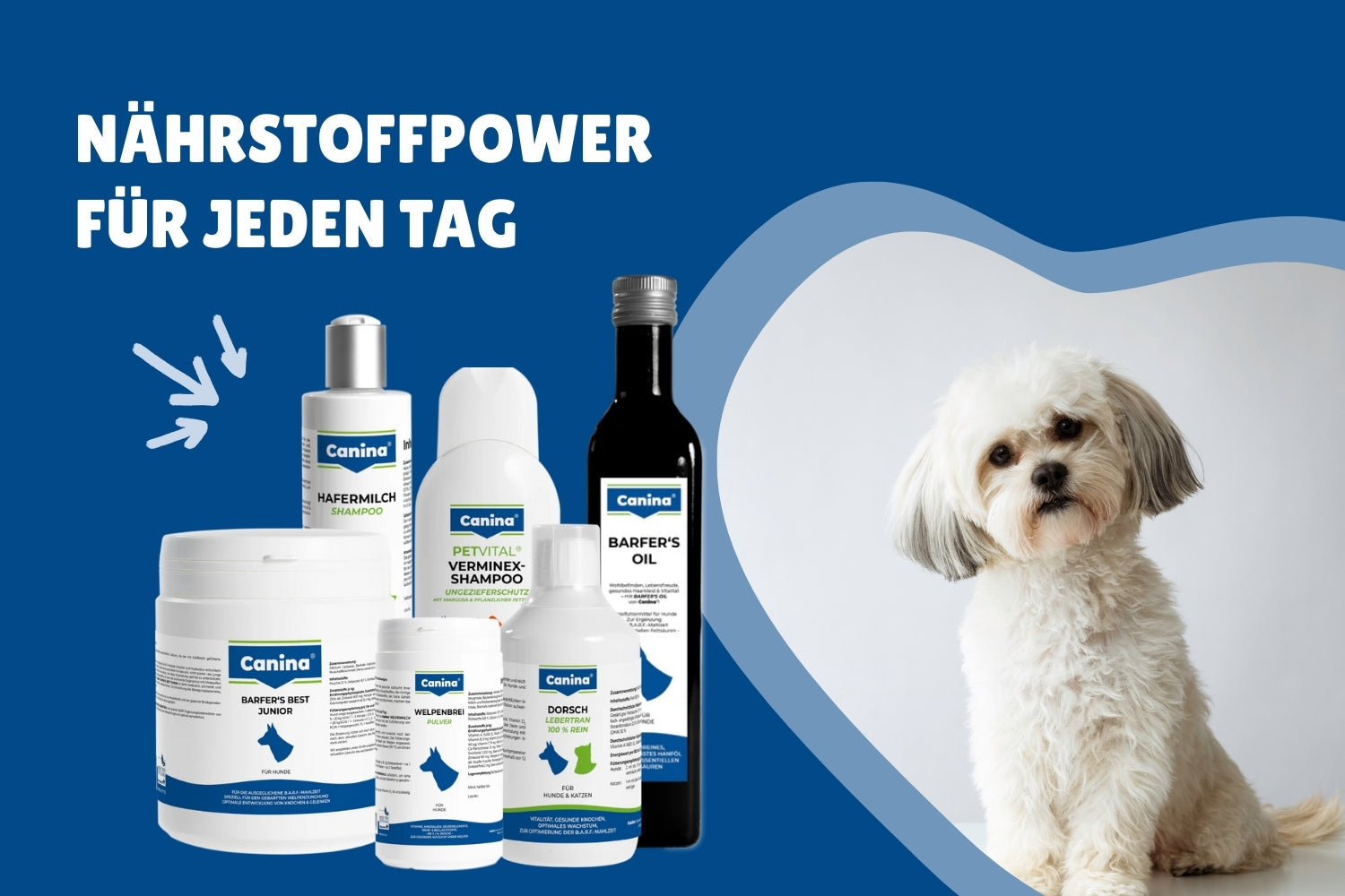 Canina Futterzusätze für Hunde