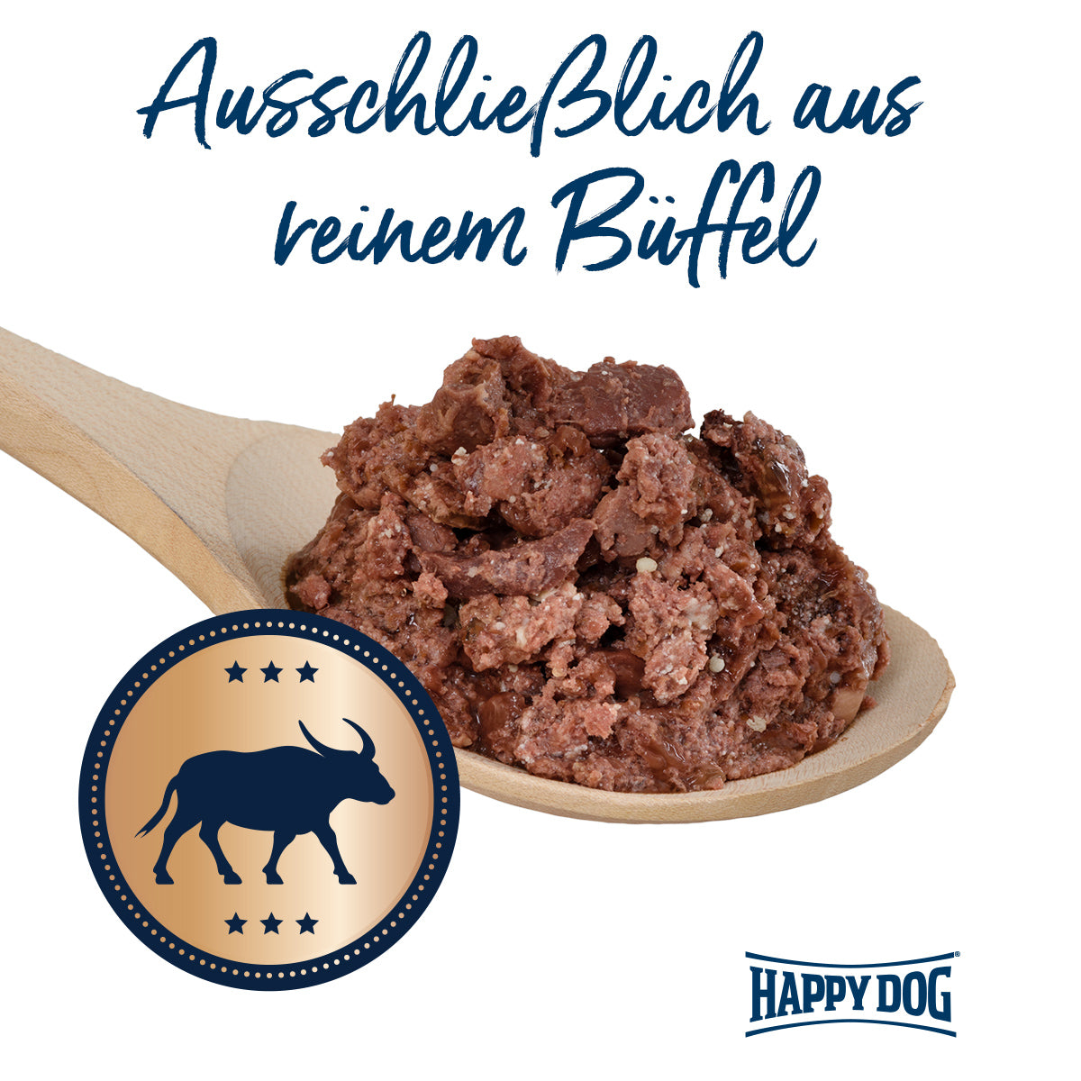 Happy Dog Sensible Pure Italy Büffel Pur 800 g