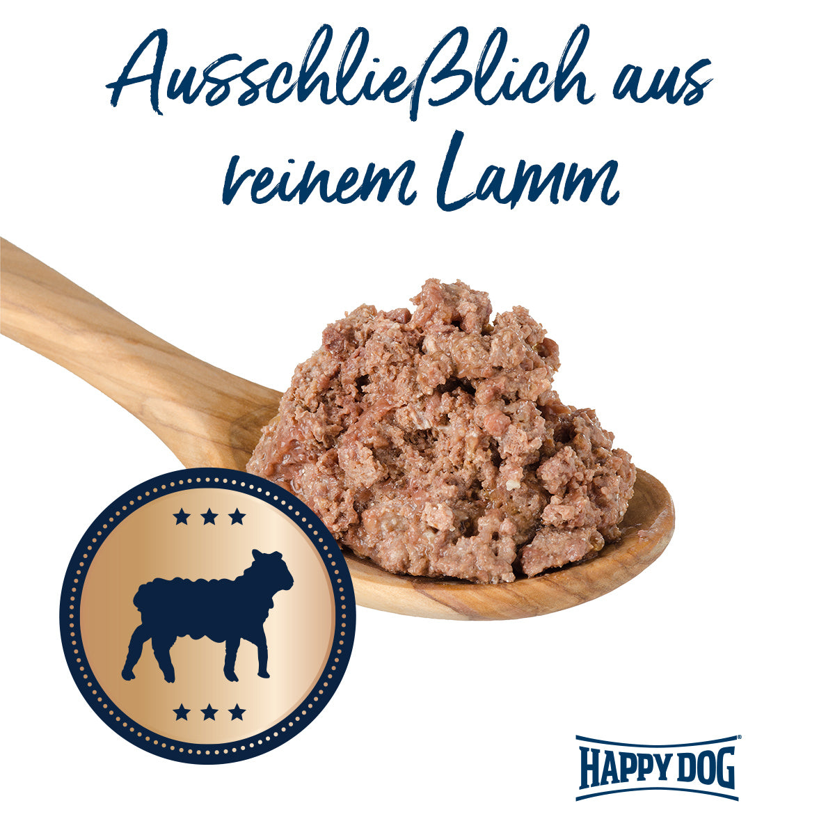 Happy Dog Sensible Pure Neuseeland Lamm Pur 200 g