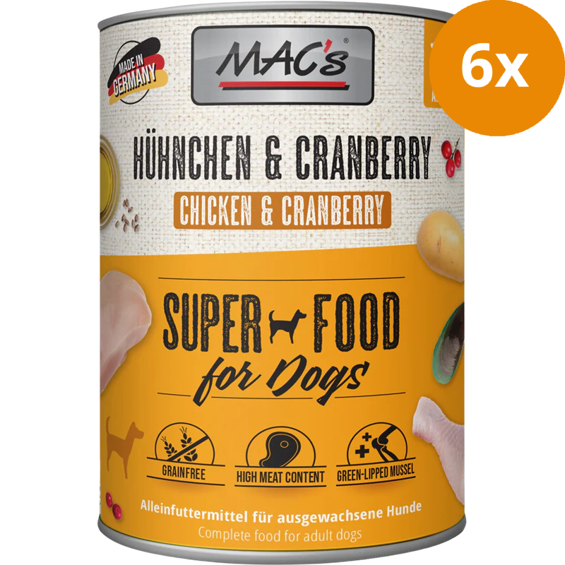 MAC's Dog Hühnchen & Cranberry 800 g