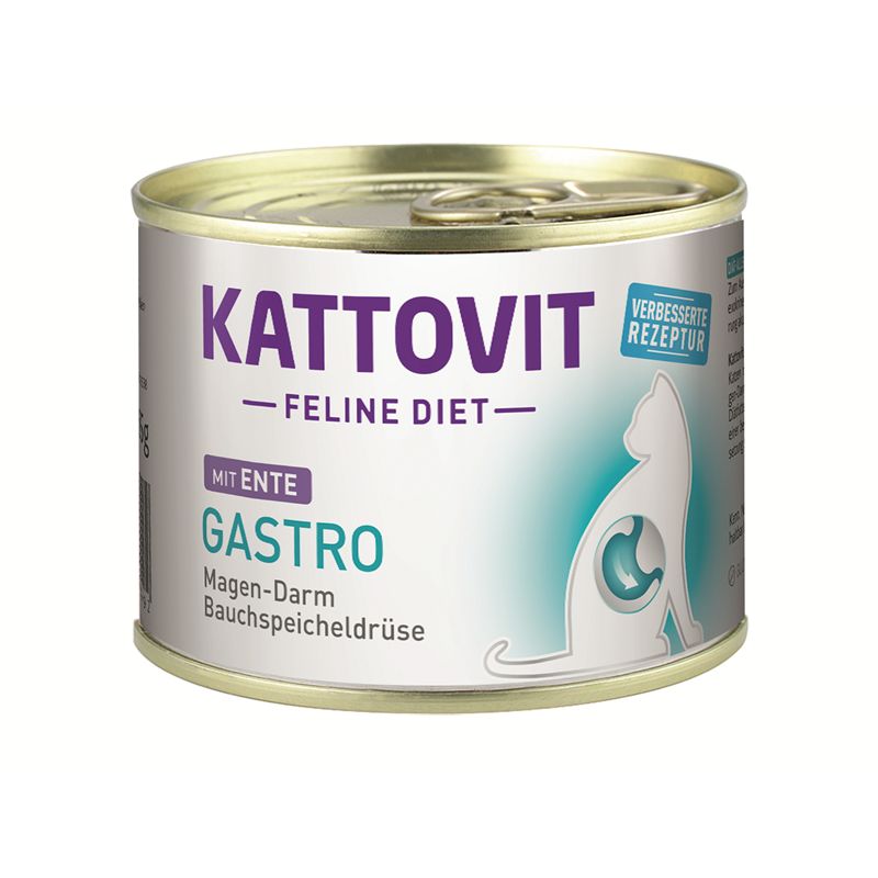 Kattovit Dose Feline Diet Gastro Ente 185g