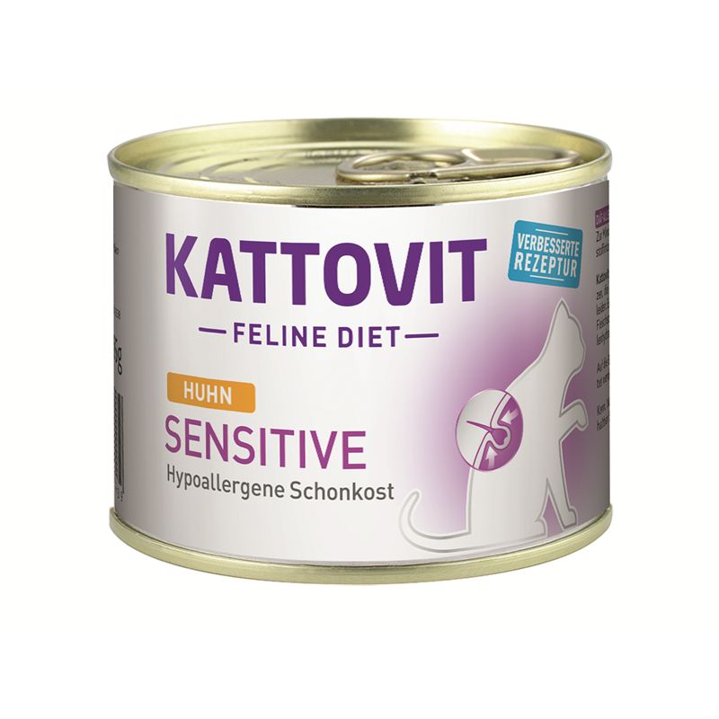 Kattovit Dose Feline Diet Sensitive Huhn 185g