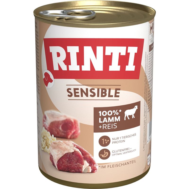 Rinti Sensible Lamm & Reis 400 g
