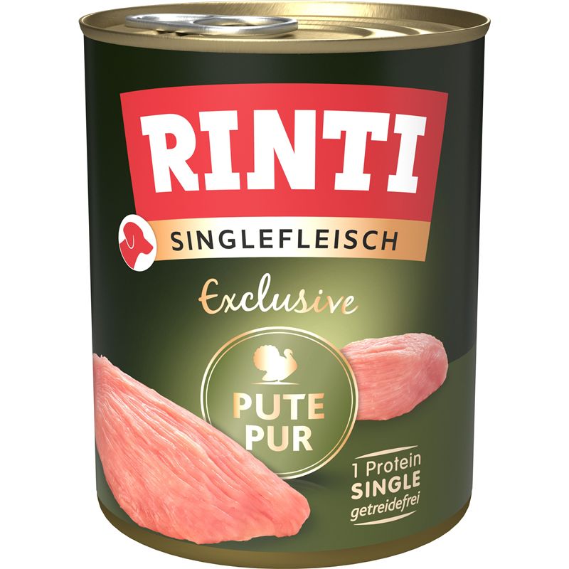 Rinti Singlefleisch Exclusive Pute Pur 800 g