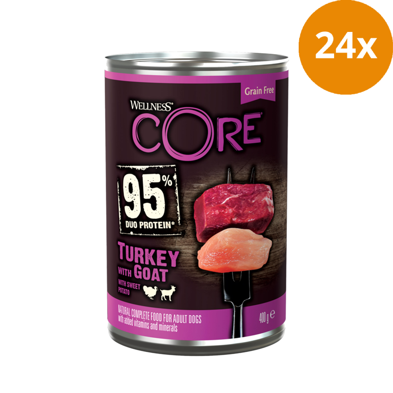 Wellness CORE Truthahn & Ziege 400 g
