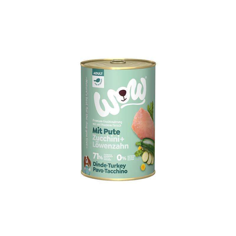 Wow Dog Dose Adult Pute 400g