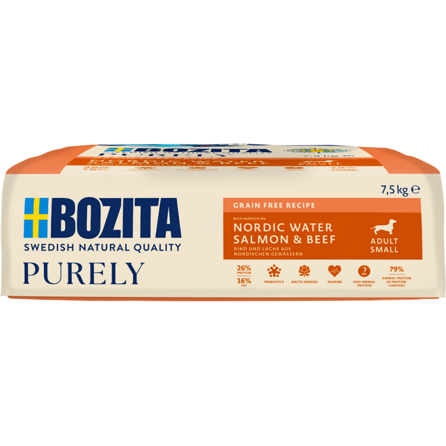 Bozita Dog Purely Adult Small mit Lachs & Rind