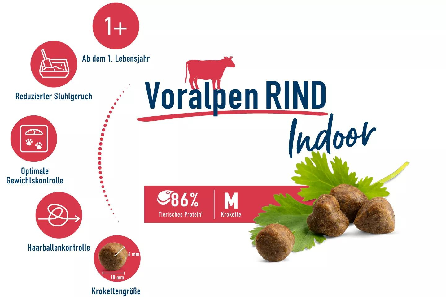 Happy Cat Indoor Voralpen Rind