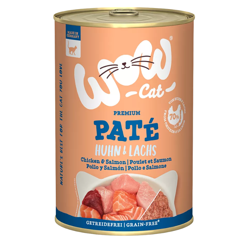 Wow Cat Dose Adult Huhn & Lachs 400g