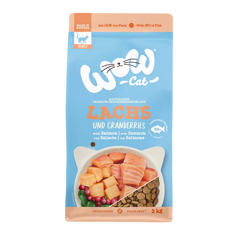 Wow Cat Trocken Adult Lachs