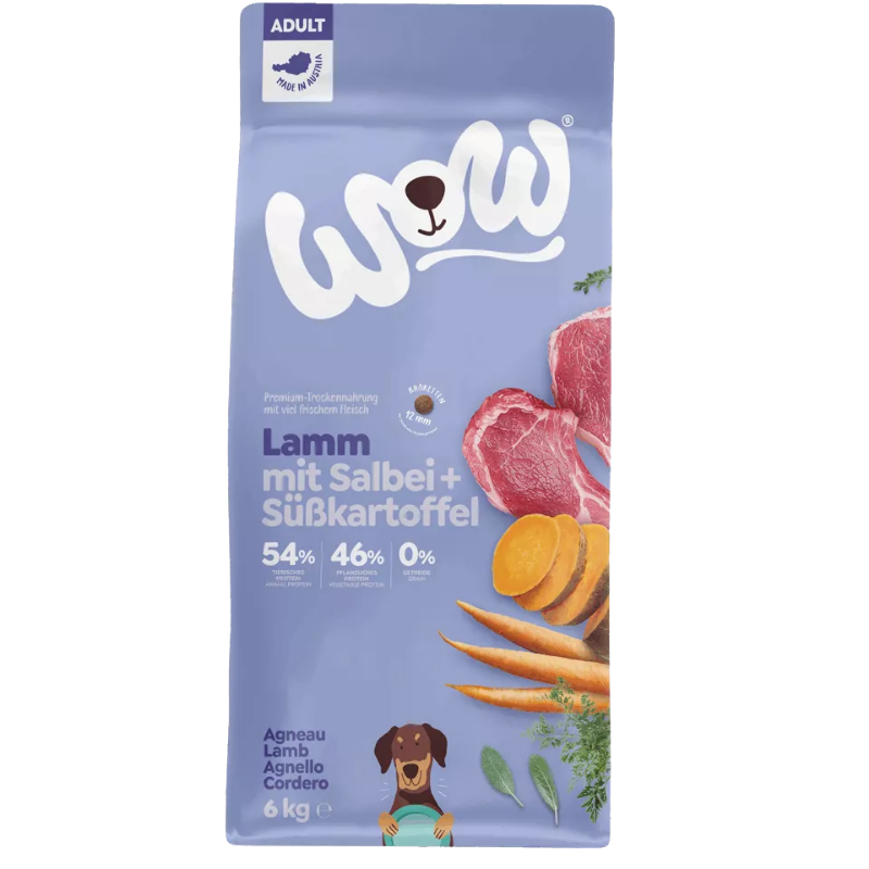 Wow Dog Trocken Adult Lamm