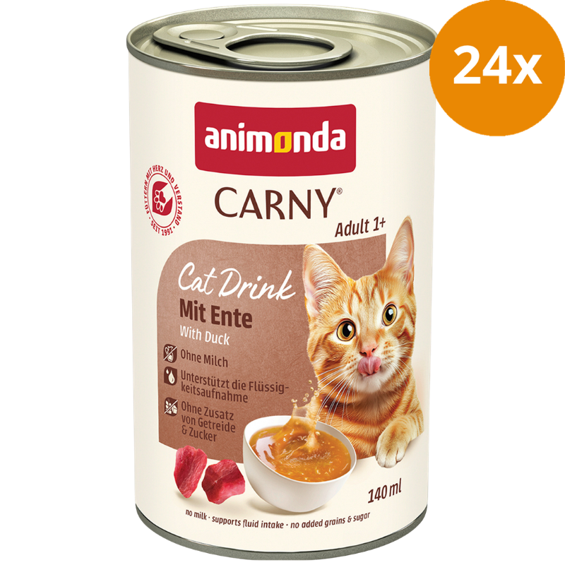 Animonda Cat Carny Drink Adult mit Ente 140 ml