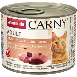 animonda Carny Huhn, Pute + Entenherzen 200 g