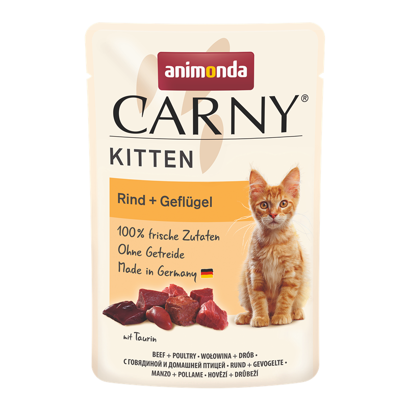 animonda Carny Kitten Rind & Geflügel 85 g