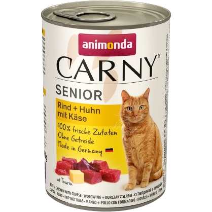 animonda Carny Senior Rind & Huhn & Käse 400 g