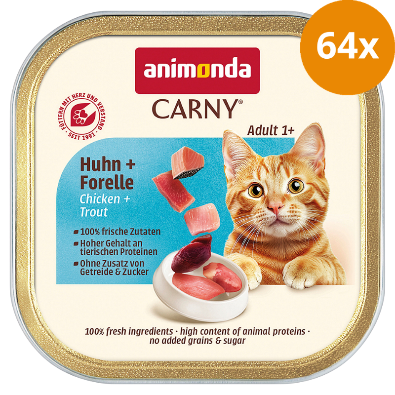 Animonda Cat Carny Adult Huhn & Forelle 85 g