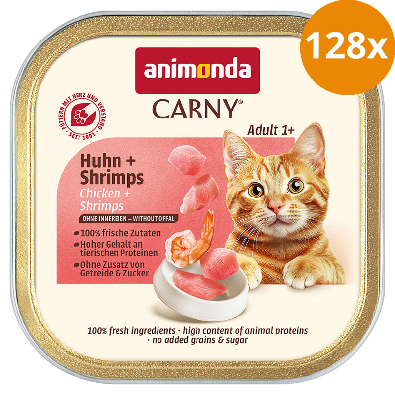 Animonda Cat Carny Adult Huhn & Shrimps 85 g