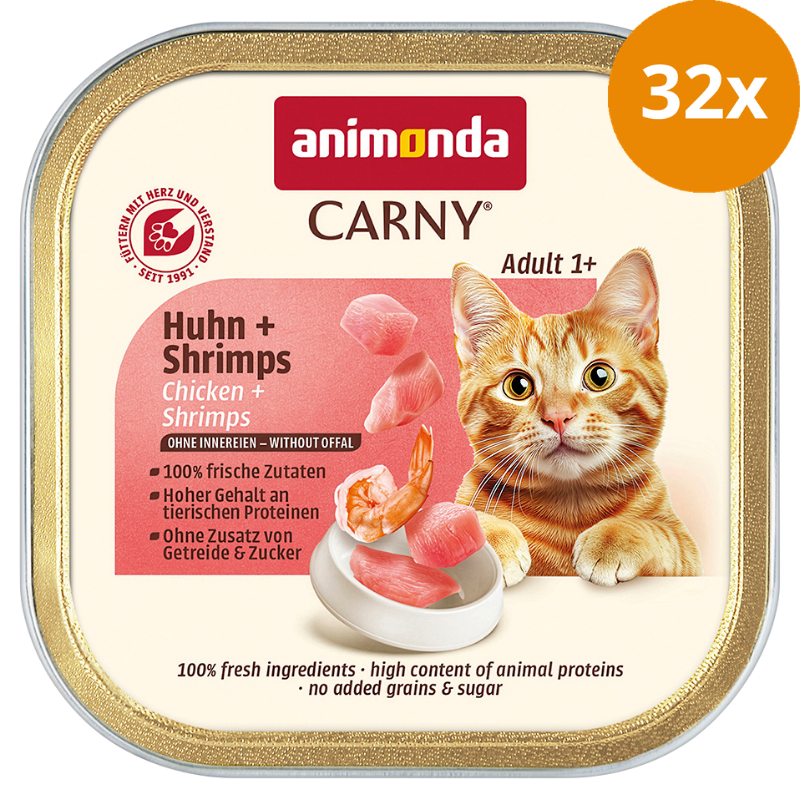 Animonda Cat Carny Adult Huhn & Shrimps 85 g