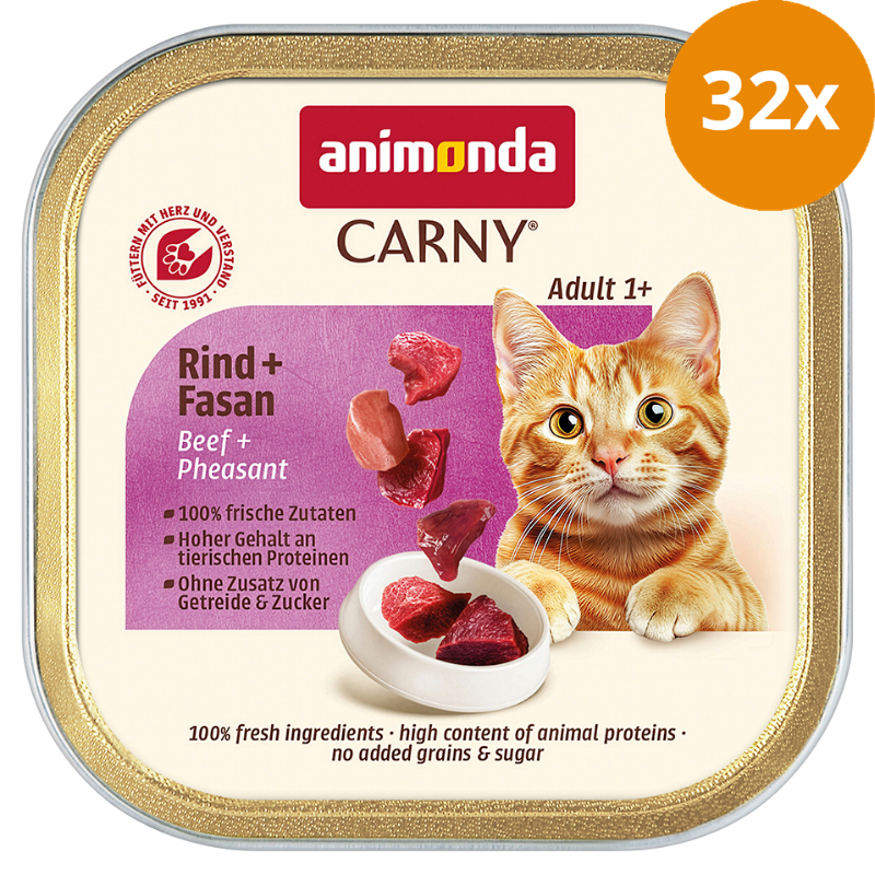 Animonda Cat Carny Adult Rind & Fasan 85 g