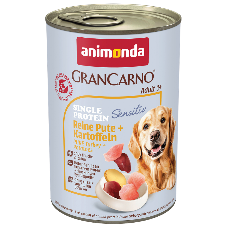 animonda GranCarno Adult Sensitiv Reine Pute & Kartoffeln 400 g