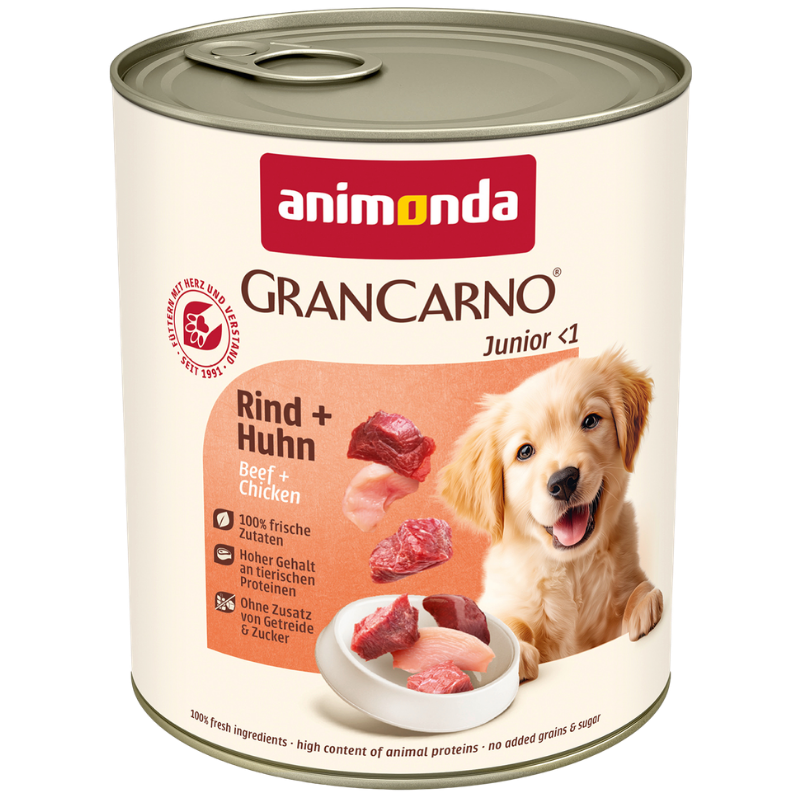 animonda GranCarno Junior Rind & Huhn 800 g