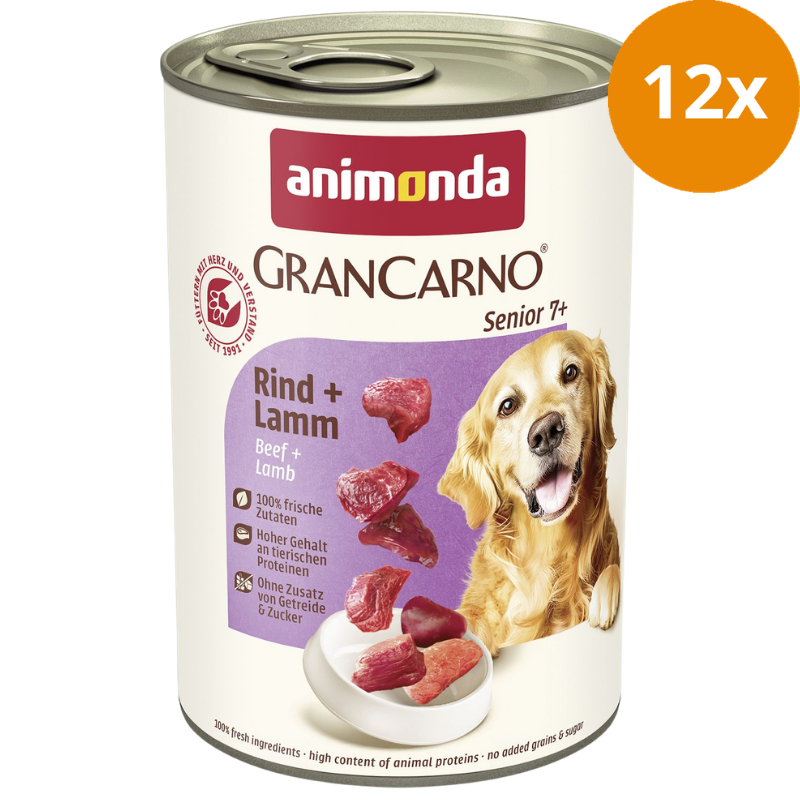 animonda GranCarno Senior Rind + Lamm 400 g
