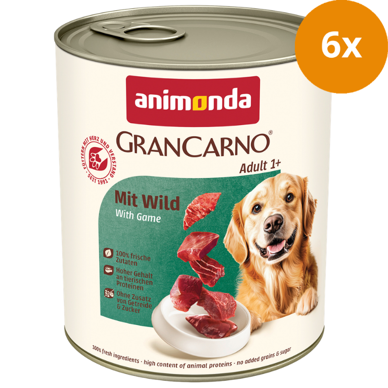 Animonda GranCarno Adult mit Wild 800 g