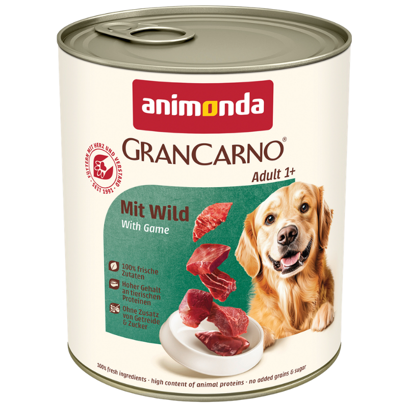 Animonda GranCarno Adult mit Wild 800 g