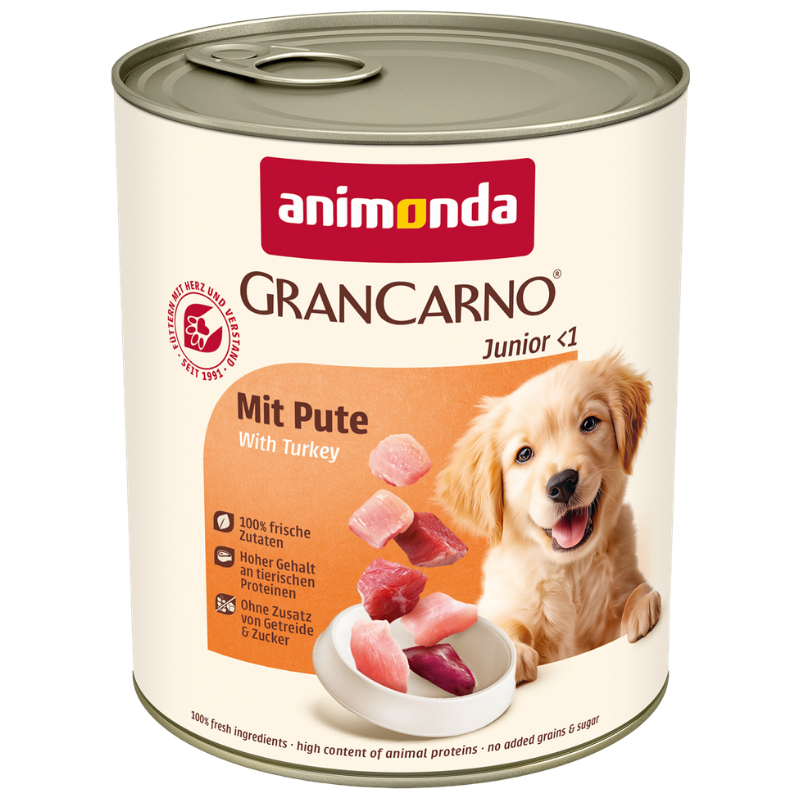 Animonda GranCarno Junior mit Pute 800 g