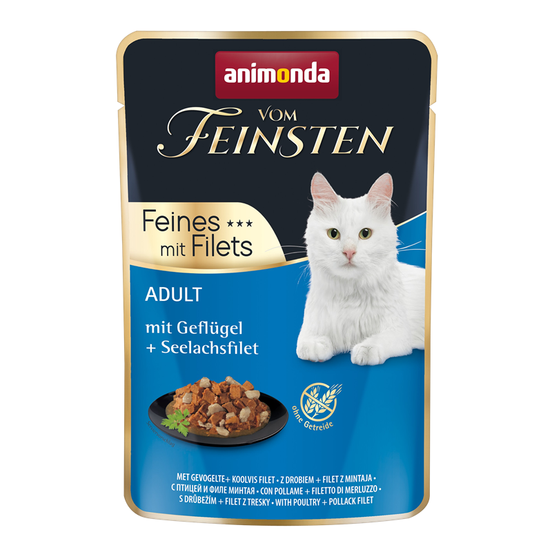 animonda Vom Feinsten Adult Geflügel & Seelachs 85 g