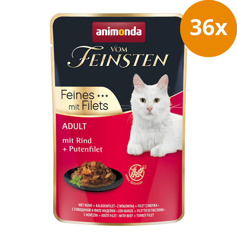 animonda Vom Feinsten Adult Rind & Putenfilet 85 g