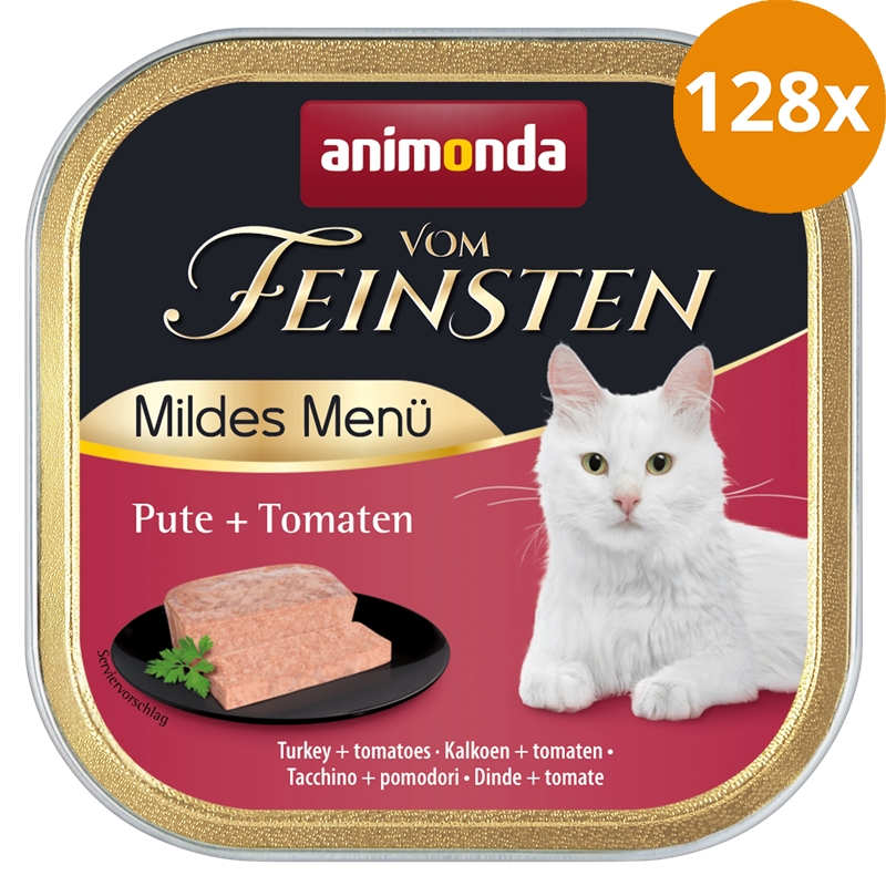 animonda Vom Feinsten Mildes Menü Pute & Tomate 100 g