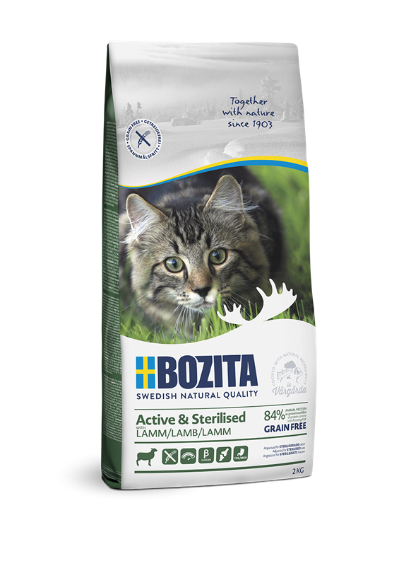 Bozita Active & Sterilised Getreidefrei Lamm