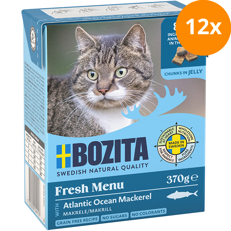 Bozita Häppchen in Gelee Makrele 370 g