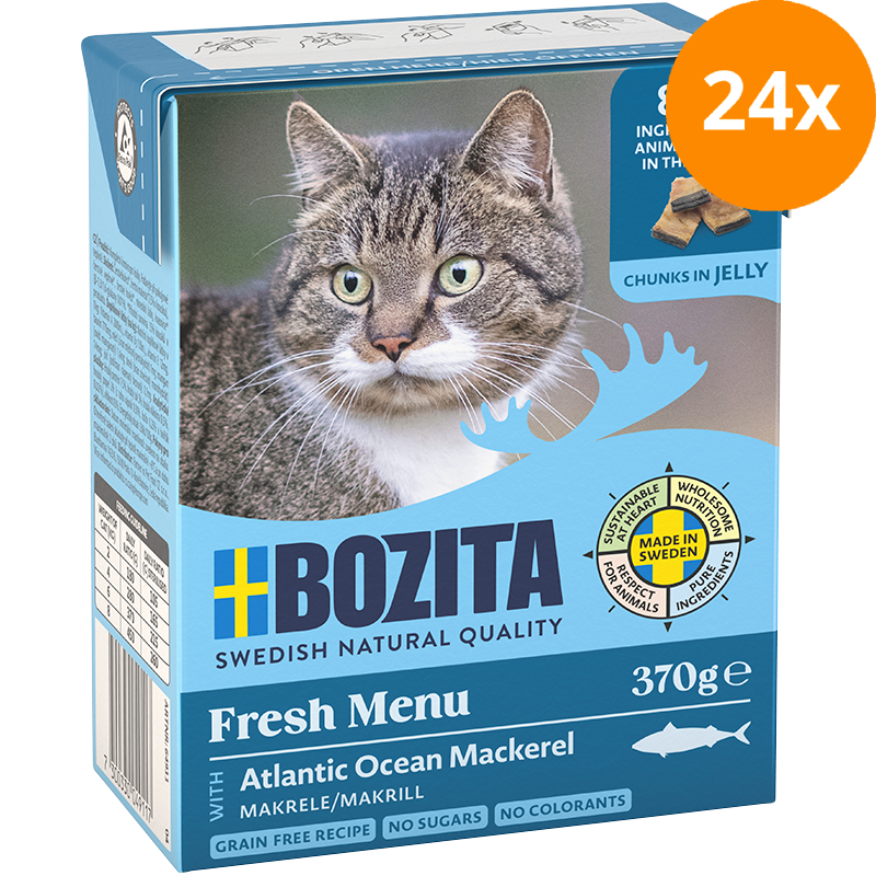 Bozita Häppchen in Gelee Makrele 370 g