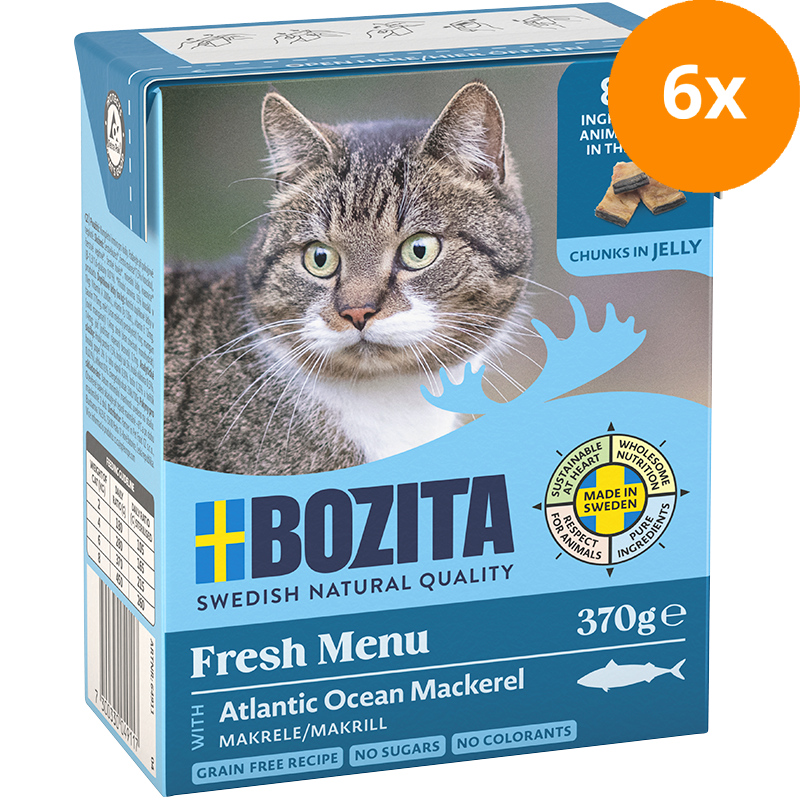 Bozita Häppchen in Gelee Makrele 370 g