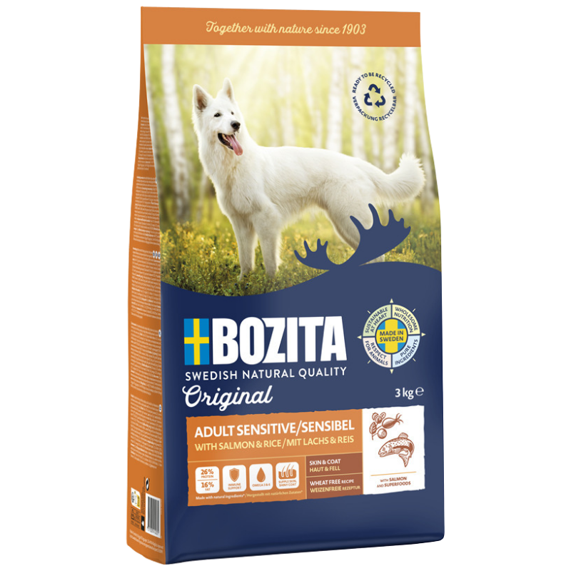 Bozita Original Adult Sensitive mit Lachs und Reis