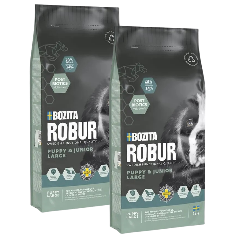 Bozita Robur Puppy & Junior XL Huhn
