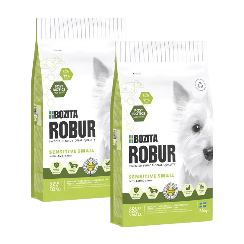 Bozita Robur Adult Small Breed Sensitive Lamm