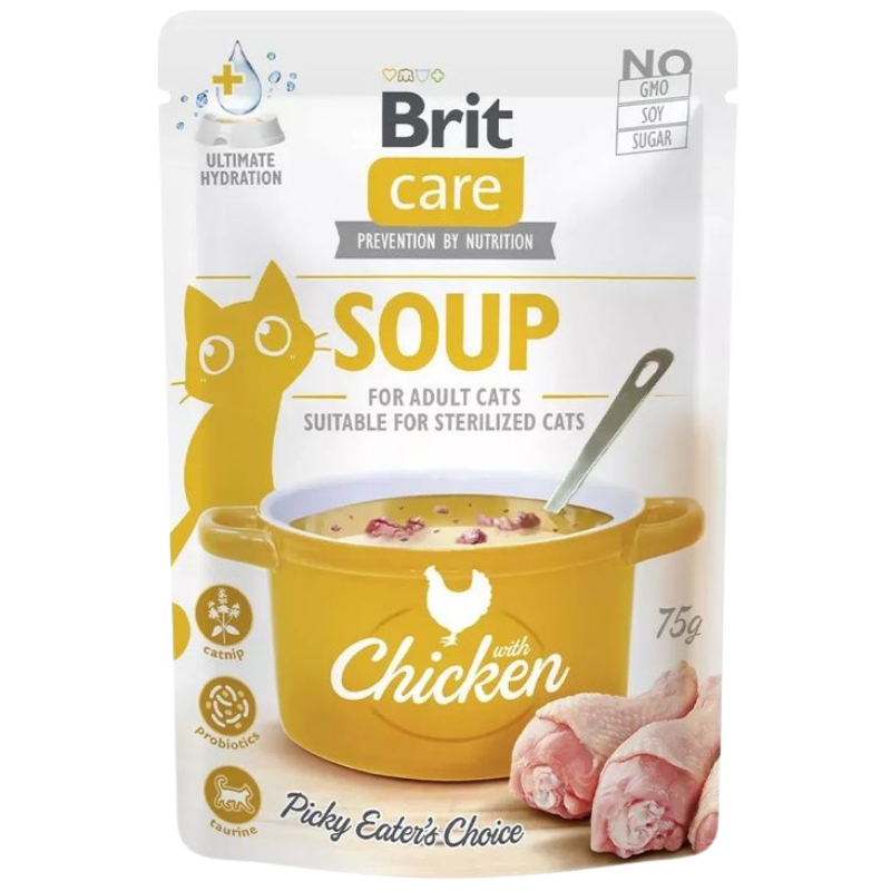 Brit Care Cat Soup with Chicken 75 g