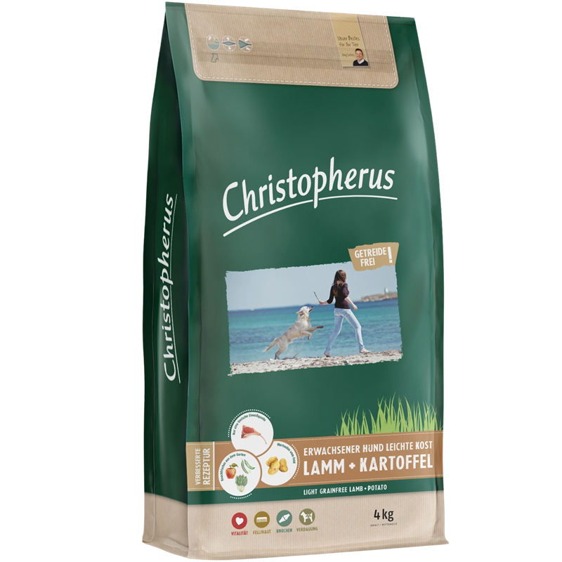 Christopherus Getreidefrei leichte Kost Lamm & Kartoffel