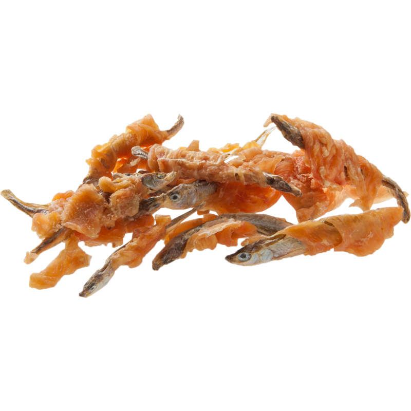 DOKAS Hühnerbrust mit Fisch 220 g | Hundesnack