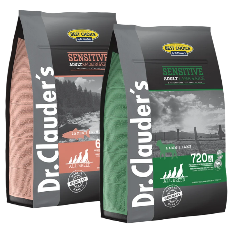 Dr.Clauder's Best Choice Lamm & Reis & Dr.Clauder's Best Choice Lachs & Reis Sparpaket