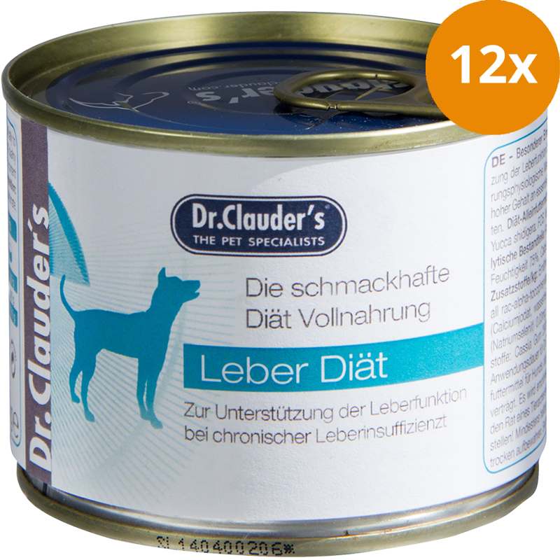 Dr.Clauder's Diät LPD Leberdiät - 12 x 200 g