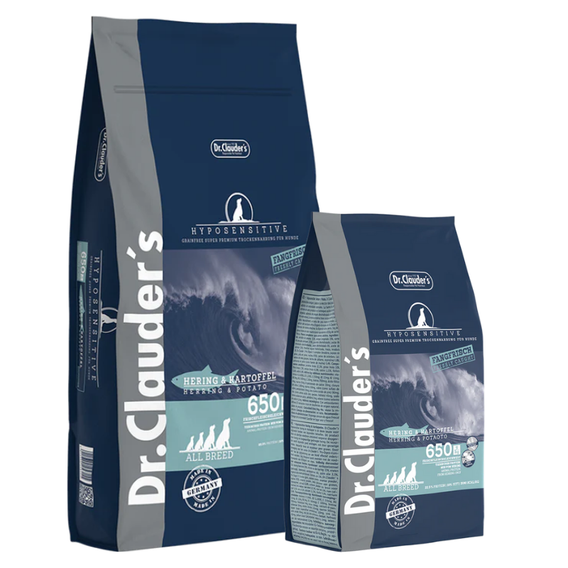 Dr.Clauder's Hyposensitive Grainfree Hering 11,5 kg + GRATIS 3,5 kg