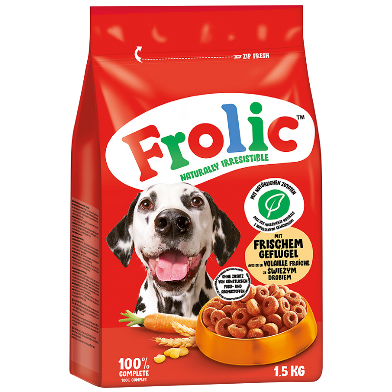 Frolic Trockenfutter Geflügel