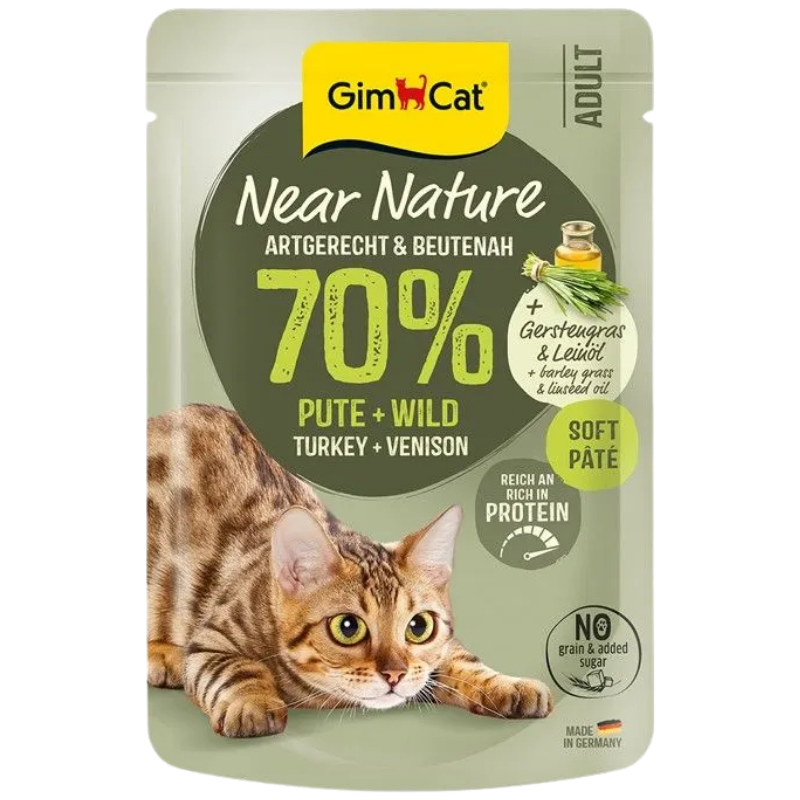 GimCat Near Nature Pute & Wild 85 g