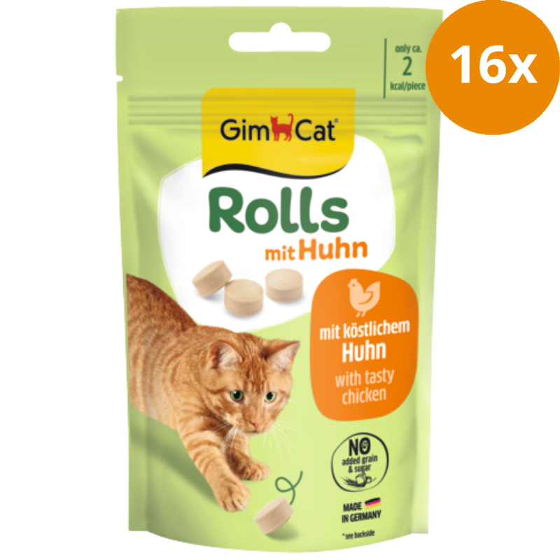 GimCat Rolls mit Huhn 40 g