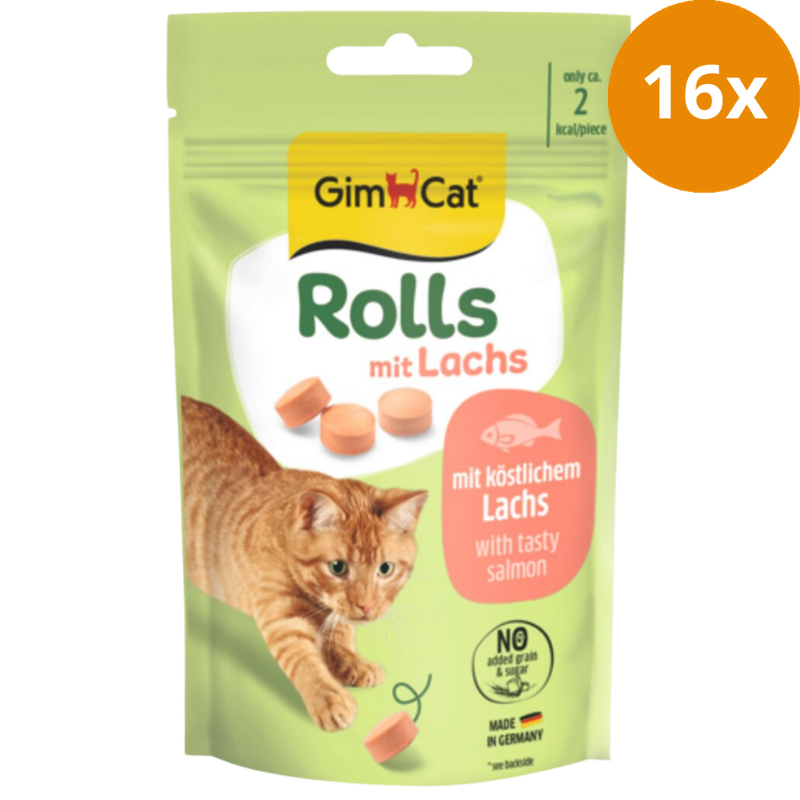 GimCat Rolls mit Lachs 40 g