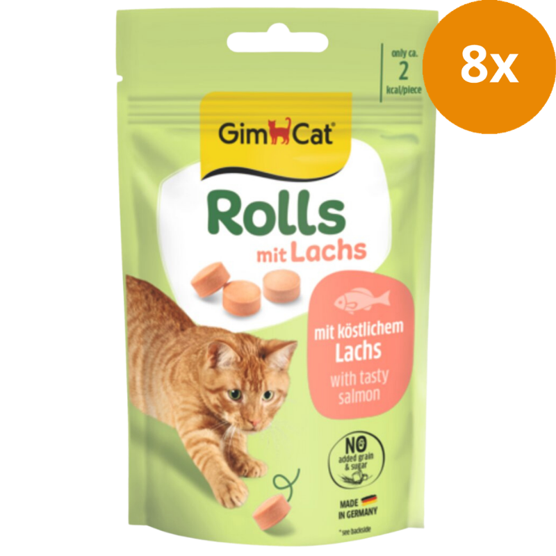 GimCat Rolls mit Lachs 40 g